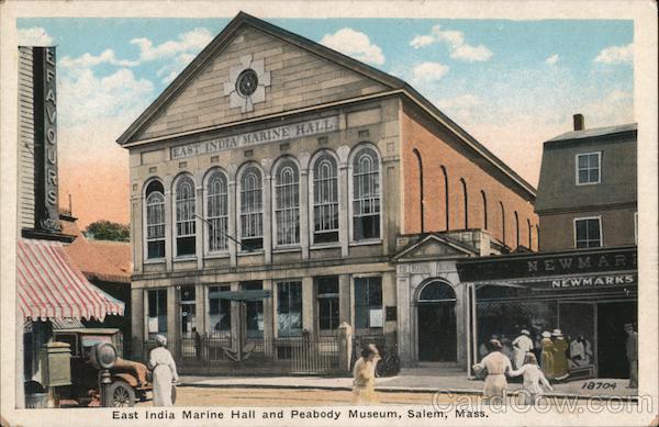 East India Marine Hall and Peabody Museum Salem Massachusetts