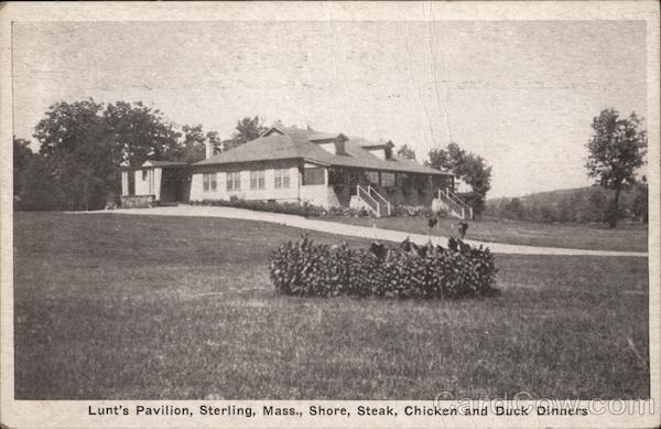 Lunt's Pavilion - Shore, Steak, Chicken and Duck Dinners Sterling Massachusetts