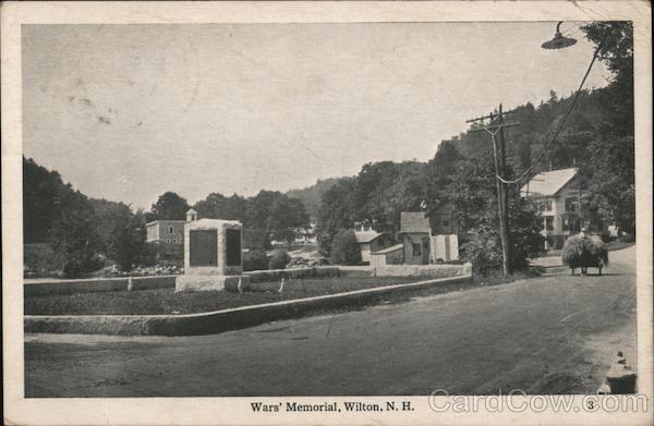 Wars' Memorial Wilton New Hampshire