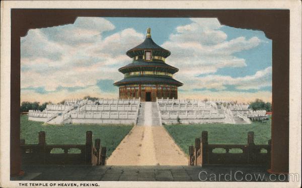 The Temple of Heaven Peking China