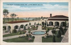 The Patio, Cloister Hotel Postcard