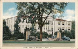 New Perry Hotel Georgia Postcard Postcard Postcard