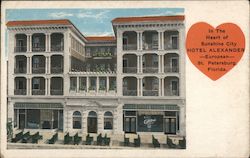 In The Heard of Sunshine City Hotel Alexander - European - St. Petersburg, FL Postcard Postcard Postcard