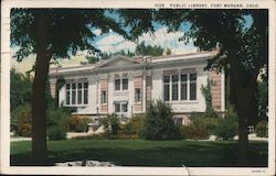 Public Library Postcard