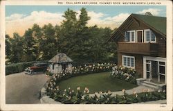 Toll Gate and Lodge Postcard