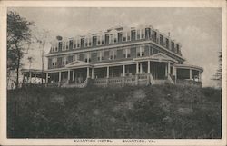 Quantico Hotel Postcard