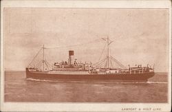 Lamport & Holt Line Postcard