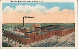Franklin Automobile Plant Postcard