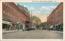 Main Street Postcard