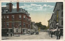 Kearsarge House, Congress Street Portsmouth, NH Postcard Postcard Postcard