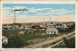 Sinclair Oil Refinery Postcard