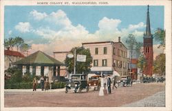 North Colony Street Postcard