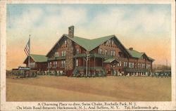 A Charming Place to dine, Swiss Chalet Postcard