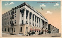 Charleston Hotel Postcard