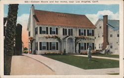 Colleen Moore and her Home Postcard