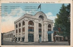 The New Eberhart Garage Postcard