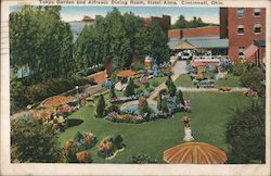 Tokyo Garden and Alfresco Dining Room, Hotel Alms Postcard