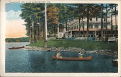 Tallwood Inn, Lake Maranacook Postcard