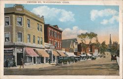 Center Street Postcard