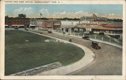 Casino and Post Office Postcard