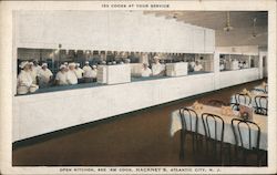 Hackney's Restaurant Postcard