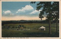 Ball Hill Oil Fields Postcard