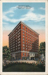 Heathman Hotel, Park and Salmon Sts Postcard