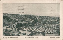 M. W. of A. Sanatorium Series, No. 1, General View Postcard