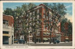 Hotel Burritt Postcard