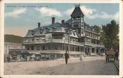 Berkeley House Saranac Lake, NY Postcard Postcard Postcard