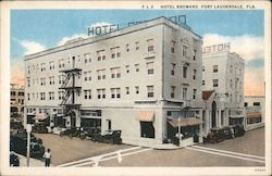 Hotel Broward Postcard