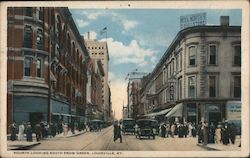 Fourth looking South from Green Louisville, KY Postcard Postcard Postcard