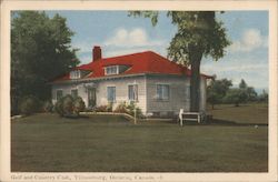 Golf and Country Club Postcard