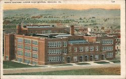 North Eastern Junior High School Postcard