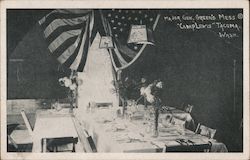 Major Gen. Green's Mess, "Camp Lewis" Postcard