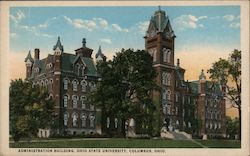 Administration Building, Ohio State University Postcard