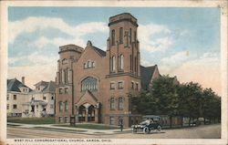 West Hill Congregational Church Akron, OH Postcard Postcard Postcard
