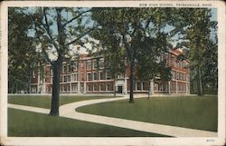 New High School Postcard