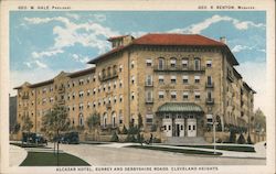 Alcazar Hotel, Surrey and Derbyshire Roads Cleveland Heights, OH Postcard Postcard Postcard