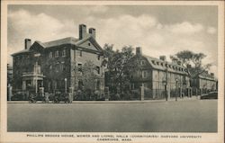 Phillips Brooks House, Mower and Lionel Halls (Dormitories) Harvard University Cambridge, MA Postcard Postcard Postcard