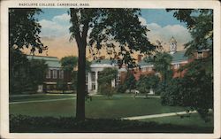 Radcliffe College Postcard