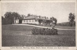 Lunt's Pavilion - Shore, Steak, Chicken and Duck Dinners Postcard