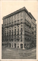 Hotel Bellevue on Beacon Hill Boston, MA Postcard Postcard Postcard