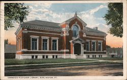 Carnegie-Fletcher Library Postcard