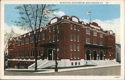 Municipal Auditorium Postcard