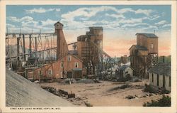 Zinc and Lead Mines Postcard