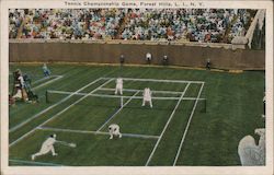 Tennis Championship Game Postcard