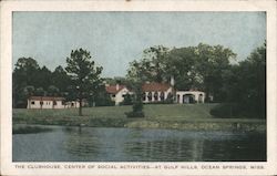 The Clubhouse at Gulf Hills Ocean Springs, MS Postcard Postcard Postcard