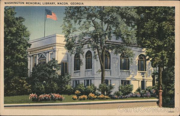 Washington Memorial Library Macon Georgia