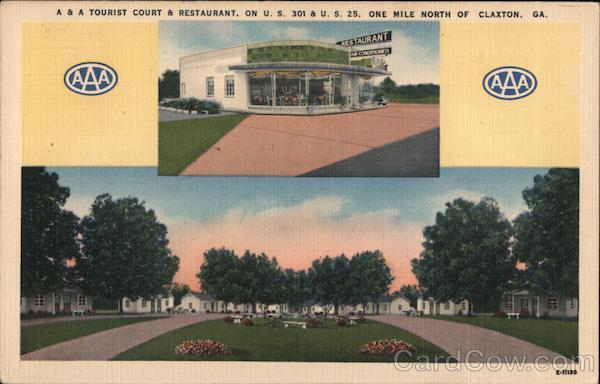 A&A Tourist Court & Restaurant Claxton Georgia
